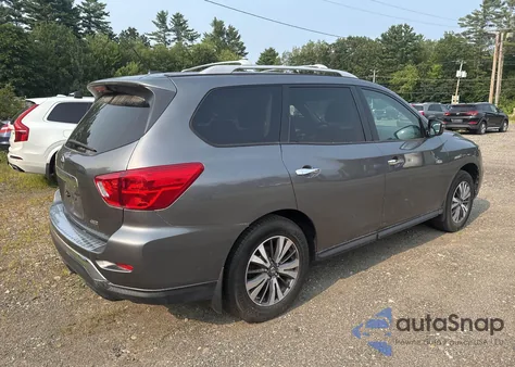 2017 Nissan Pathfinder S/Sv/Sl/Platinum from USA, damaged, VIN 5N1DR2MM7HC630491